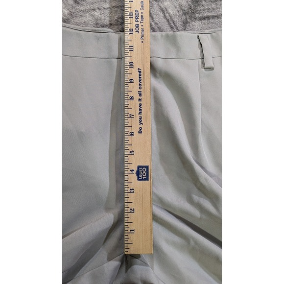 Nike Golf Pants Dri Fit Tour Performance Beige Pleated Athletic Tech Cuff 35x30 - Picture 5 of 11